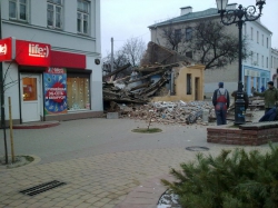 Обрушилось здание на улице Советской в Бресте: погибла женщина